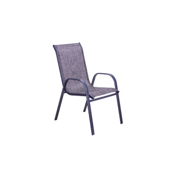 Baštenska stolica – siva Como 