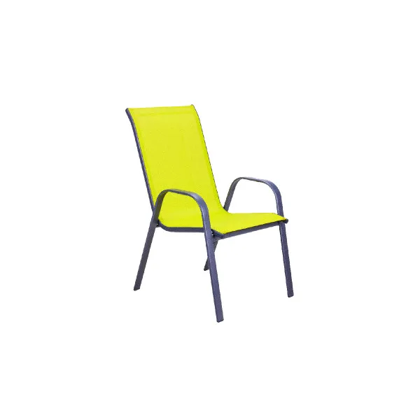 Baštenska stolica – žuta Como 
