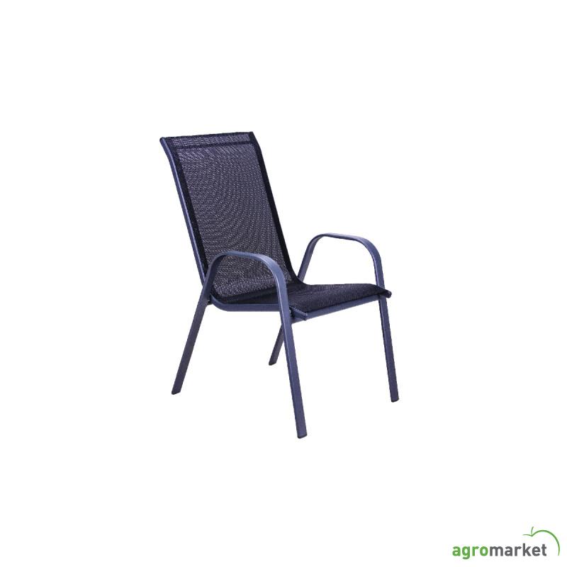 Baštenska stolica – crna Como 