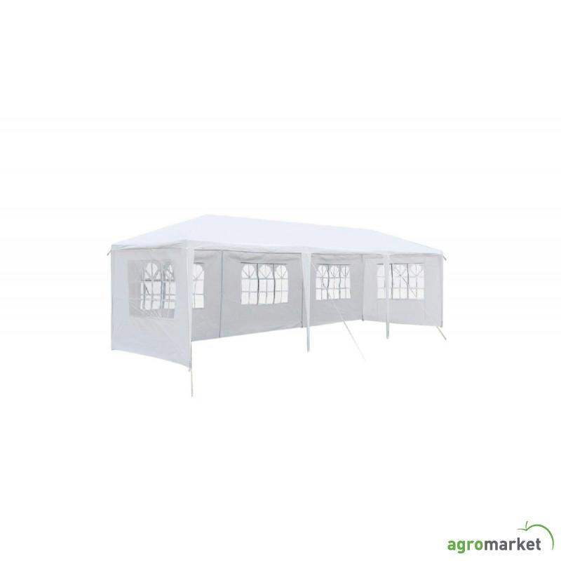 Tenda 3 x 9 sa bočnim stranama – bela 