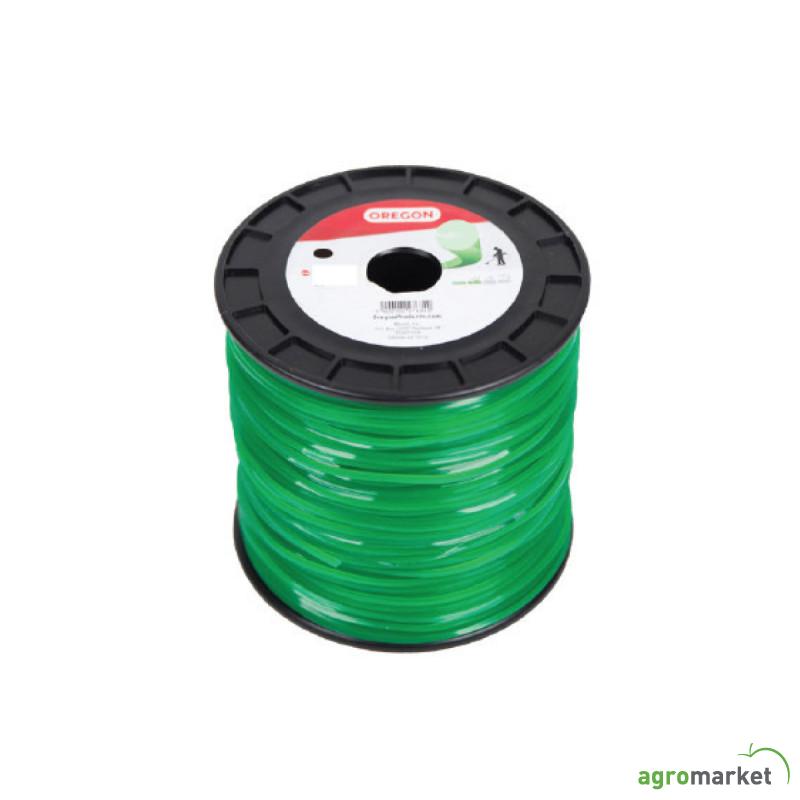 69-384 Silk za trimer, okrugli zelen 2.7mm x 348m 