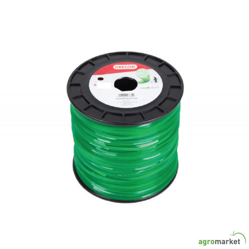 69-366 Silk za trimer, okrugli zelen 2.4mm x 441m 